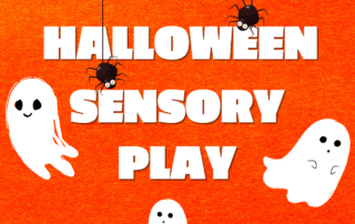 Halloween sensory play