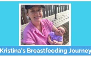 Kristina's breastfeeding journey